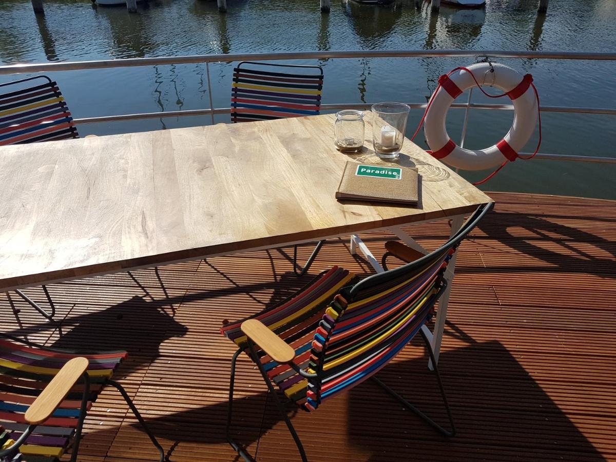 הוילה פנמינדה Hausboote Mitten Im Naturschutzgebiet Auf Usedom מראה חיצוני תמונה